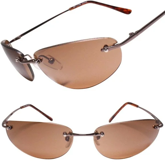 Retro 80's Rectangle Sunglasses – Classic Vintage Style, Unisex, Flexible Hinge For Comfort - View #3